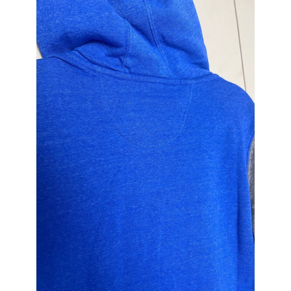 NFL New York Giants Football Sweatshirt Full Zip Hoodie Size Gray Blue Size L - Picture 9 of 10
